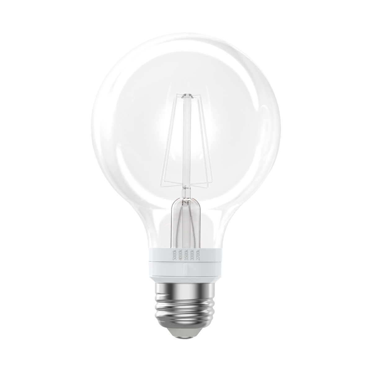 Luxrite LR21688 4.5W G25 60W - 5CCT Selectable White Filament LED Light Bulb