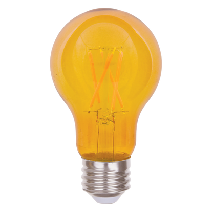 Luxrite LR21725 A19 4.5W Yellow Filament LED Light Bulb