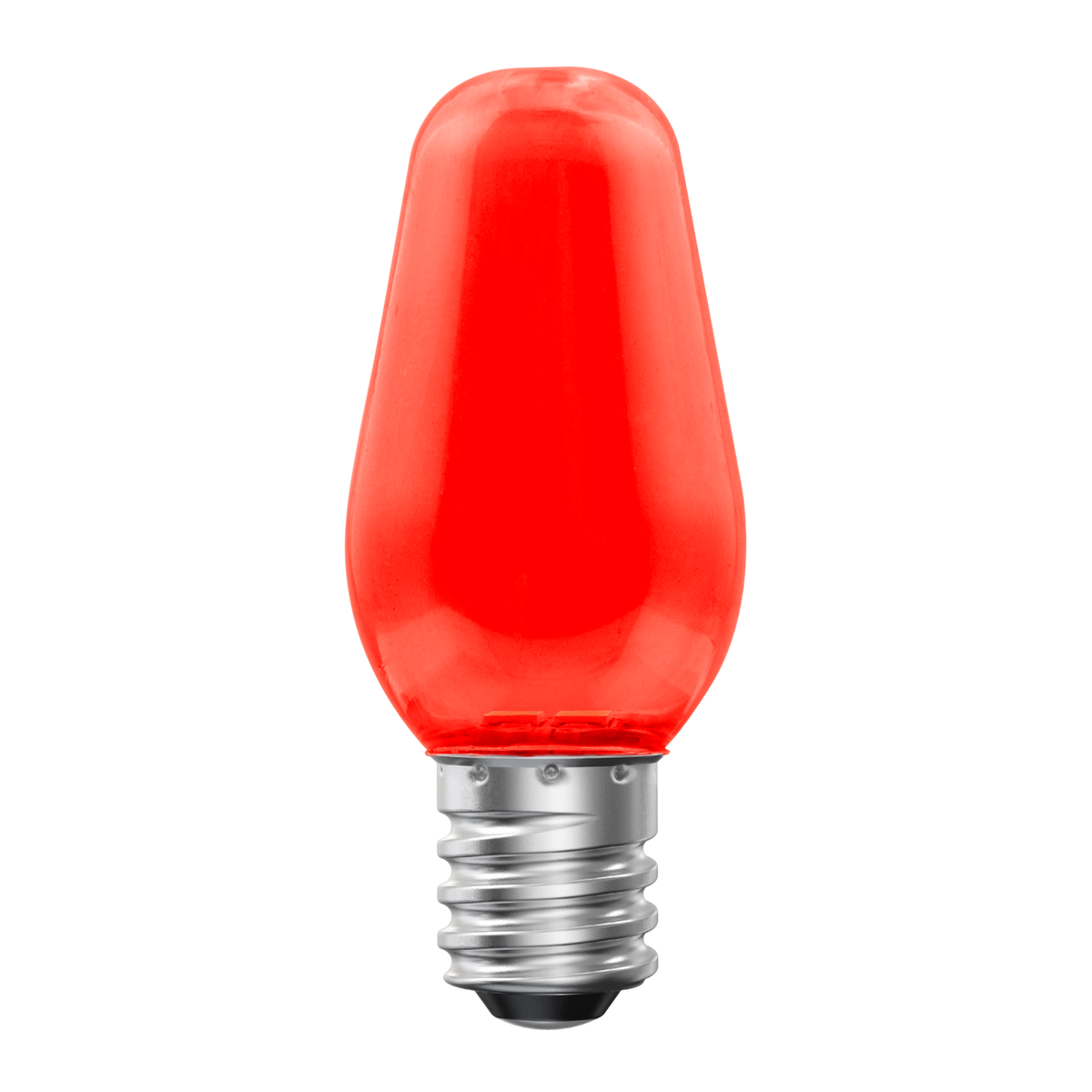 Luxrite LR21750 C7 0.5W Red LED Light Bulb
