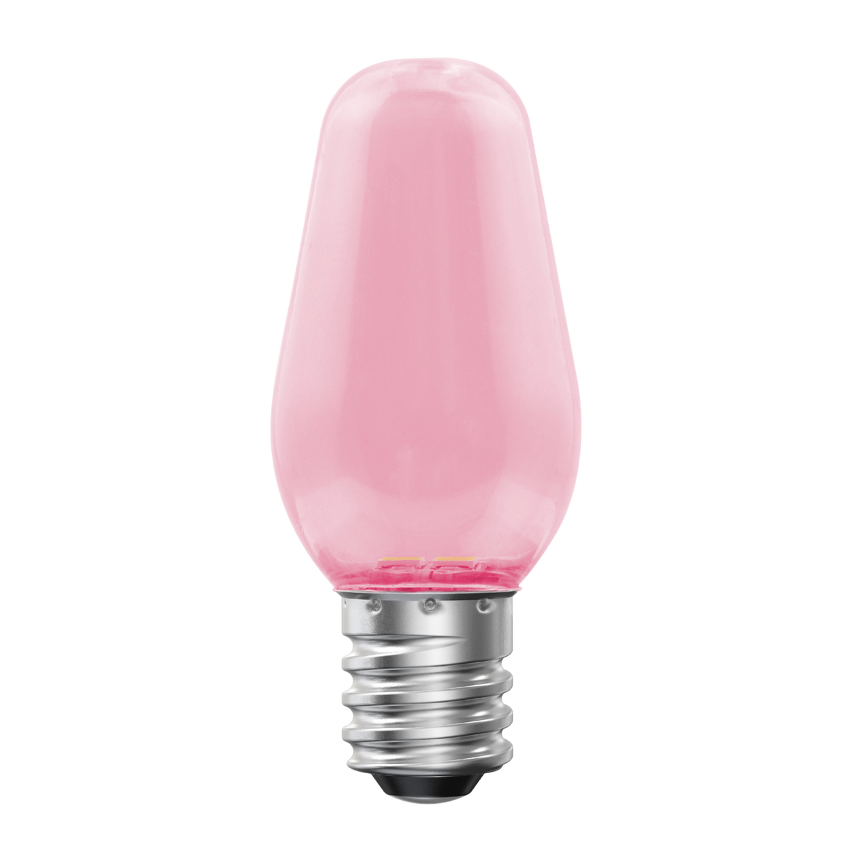 Luxrite LR21754 C7 0.5W Pink LED Light Bulb