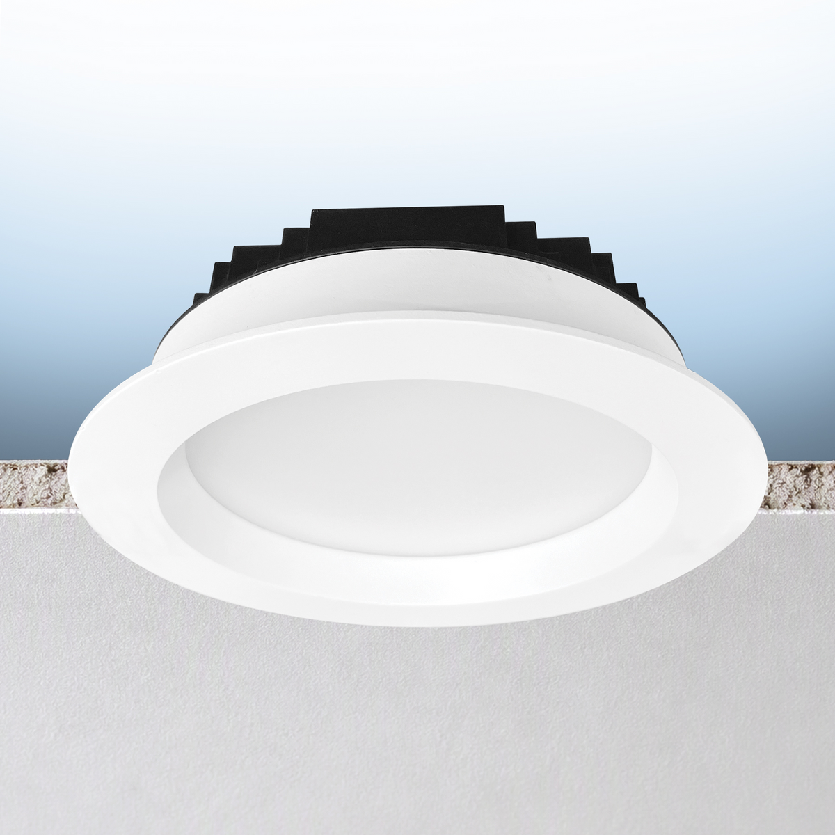 Luxrite LR22672 4" Regressed Mini Panel - CCT & Wattage Selectable - Dual Dimming/universal Voltage
