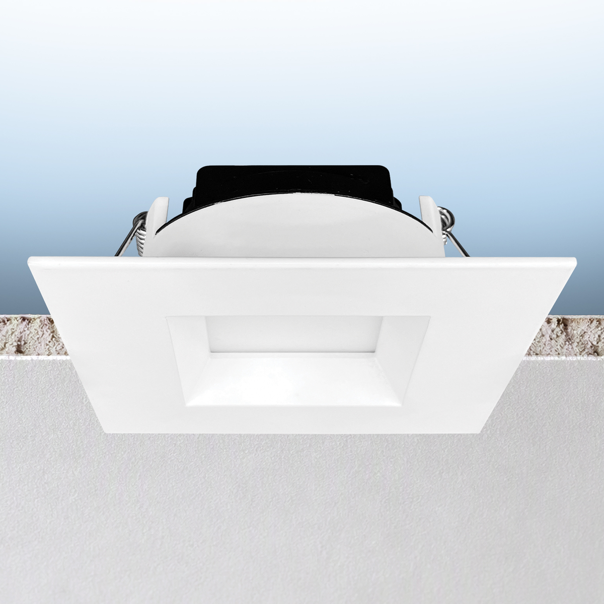 Luxrite LR22680 4" Regressed Mini Panel - CCT & Wattage Selectable - Dual Dimming/universal Voltage