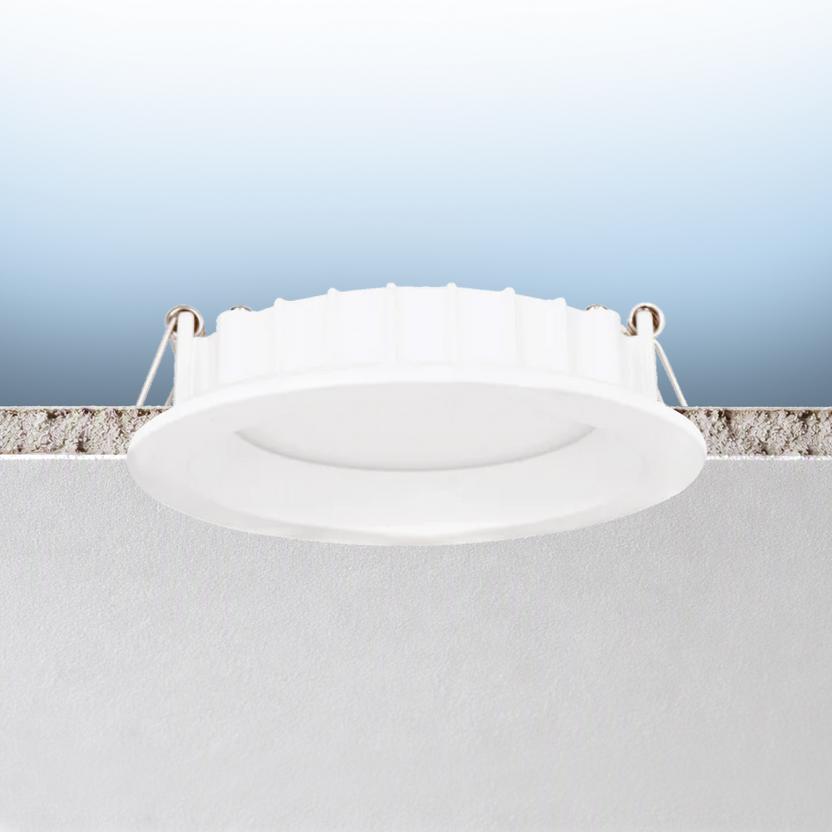 Luxrite LR22832 4" Regressed Mini Panel Dim to Warm + 5CCT & 2 Wattage Selectable - Universal Voltage/dual Dimming
