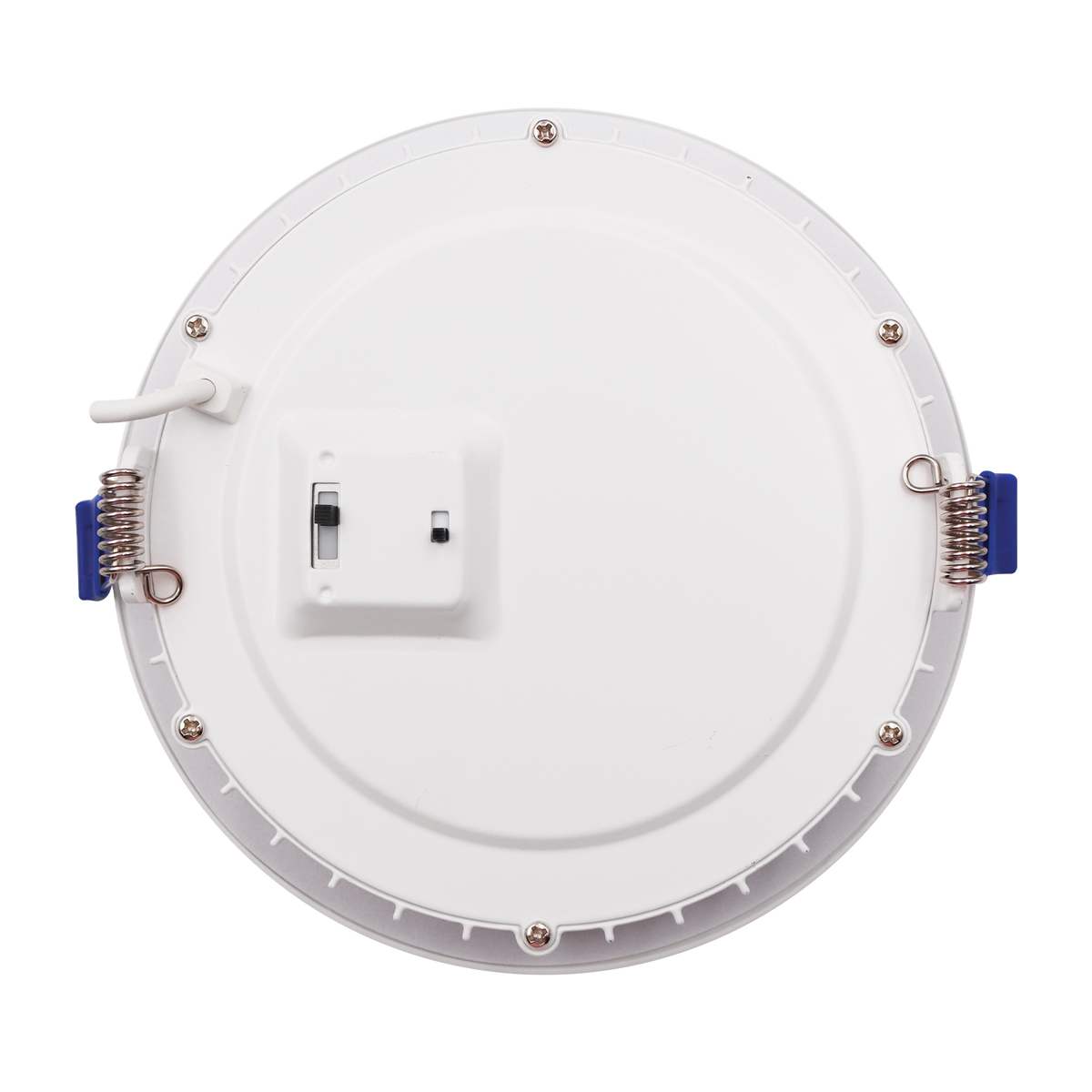Luxrite LR22836 6" Regressed Mini Panel Dim to Warm + 5CCT & 2 Wattage Selectable - Universal Voltage/dual Dimming