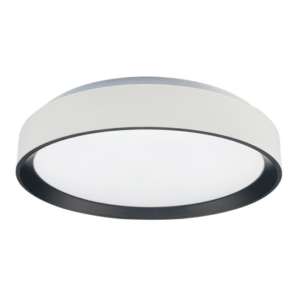 Luxrite LR23116 28W 15" Surface Mount Duo Series White/black Finish - 5CCT Selectable