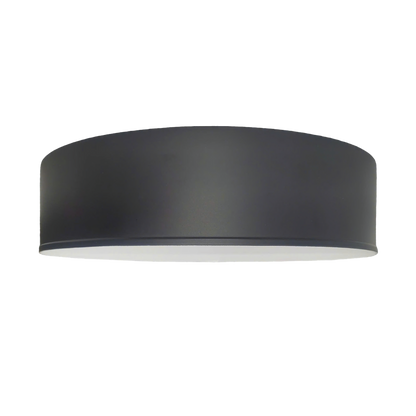 Luxrite LR23152 17" Decorative Flush Mount Interchangeable Canopy - Black/white Finish