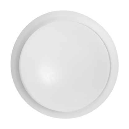 Luxrite LR23154 17" Decorative Flush Mount Interchangeable Canopy - White/white Finish