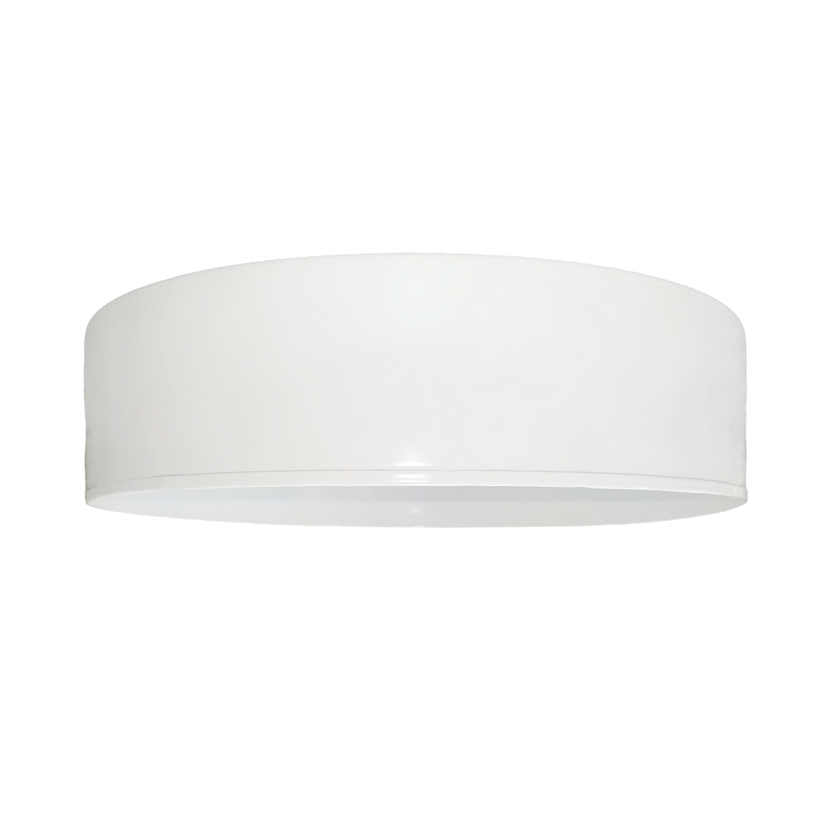 Luxrite LR23154 17" Decorative Flush Mount Interchangeable Canopy - White/white Finish