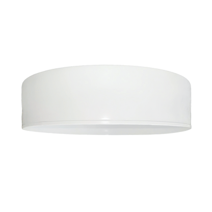 Luxrite LR23154 17" Decorative Flush Mount Interchangeable Canopy - White/white Finish