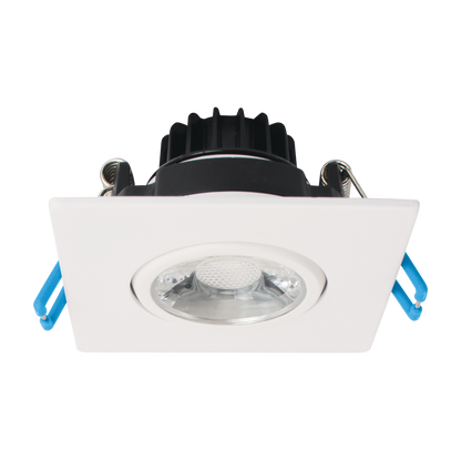 Luxrite LR23222 8W 3" Gimbal Square 5CCT Canless Spotlight