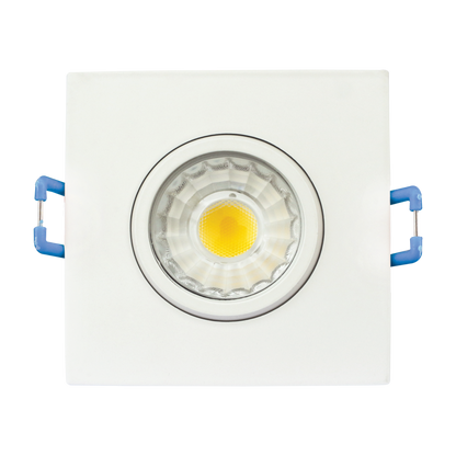 Luxrite LR23222 8W 3" Gimbal Square 5CCT Canless Spotlight
