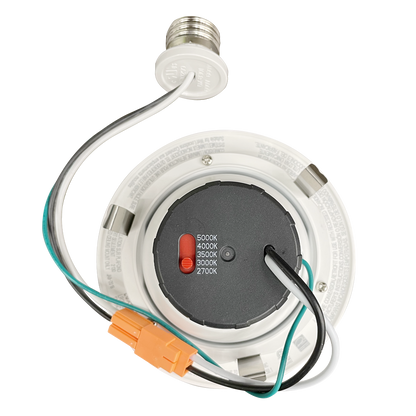 Luxrite LR23233 8W 4" Downlight Retrofit Gimbal 5CCT