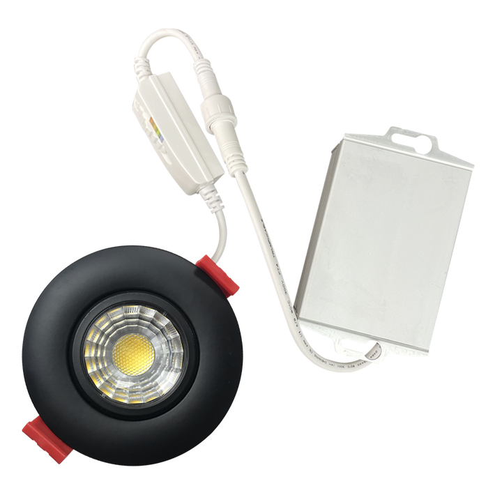 Luxrite LR23241 8W LED Canless Gimbal Dimmable Fixture
