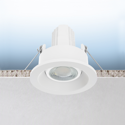 Luxrite LR23270 12W 1" Regressed Recessed Gimbal - High Output