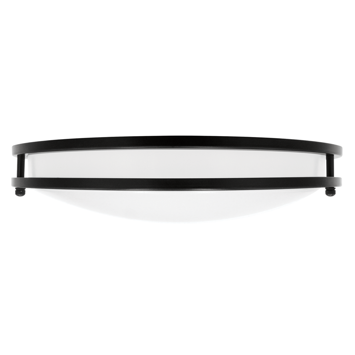 Luxrite LR23293 24W 16" Double Ring Surface Mount 5CCT Black