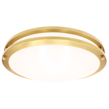 Luxrite LR23298 24W 16" Double Ring Surface Mount 5CCT Brass