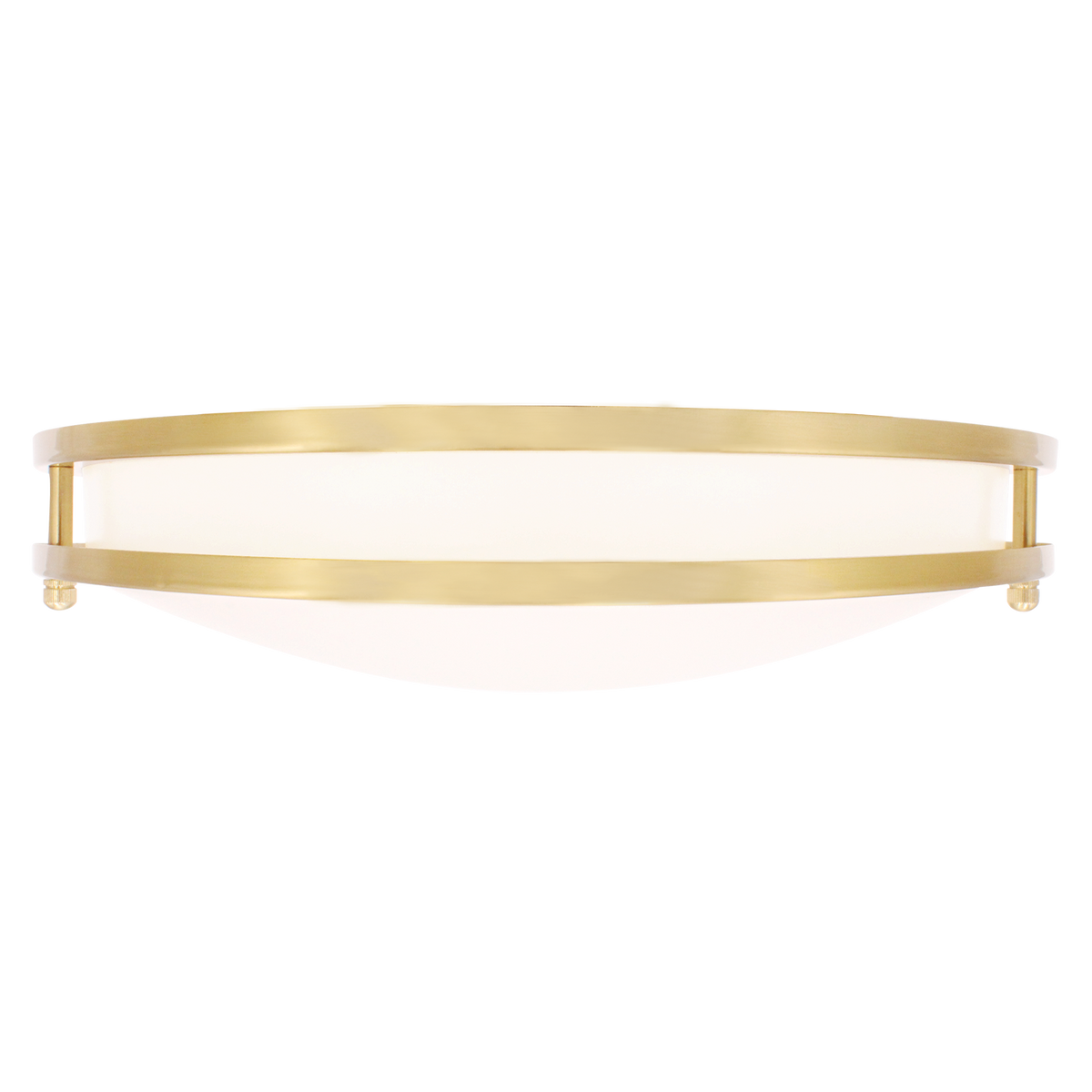 Luxrite LR23299 24W 18" Double Ring Surface Mount 5CCT Brass
