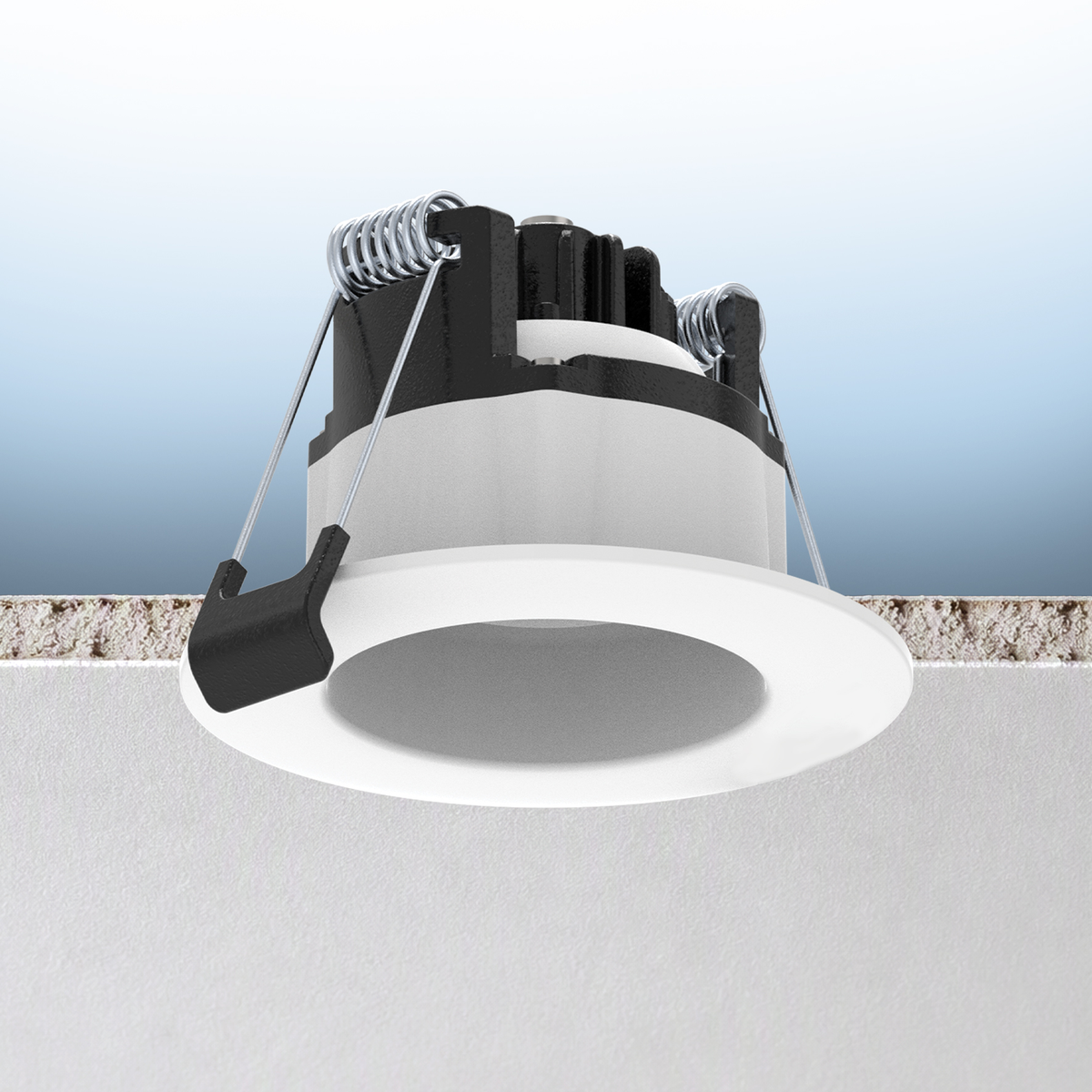 Luxrite LR23310 6W 2" Regressed Recessed Gimbal - 5 CCT Selectable