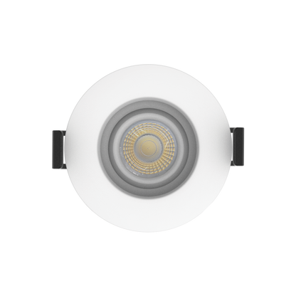 Luxrite LR23310 6W 2" Regressed Recessed Gimbal - 5 CCT Selectable