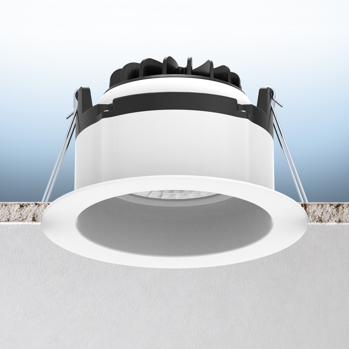 Luxrite LR23312 15W 4" Regressed Recessed Gimbal - 5 CCT Selectable