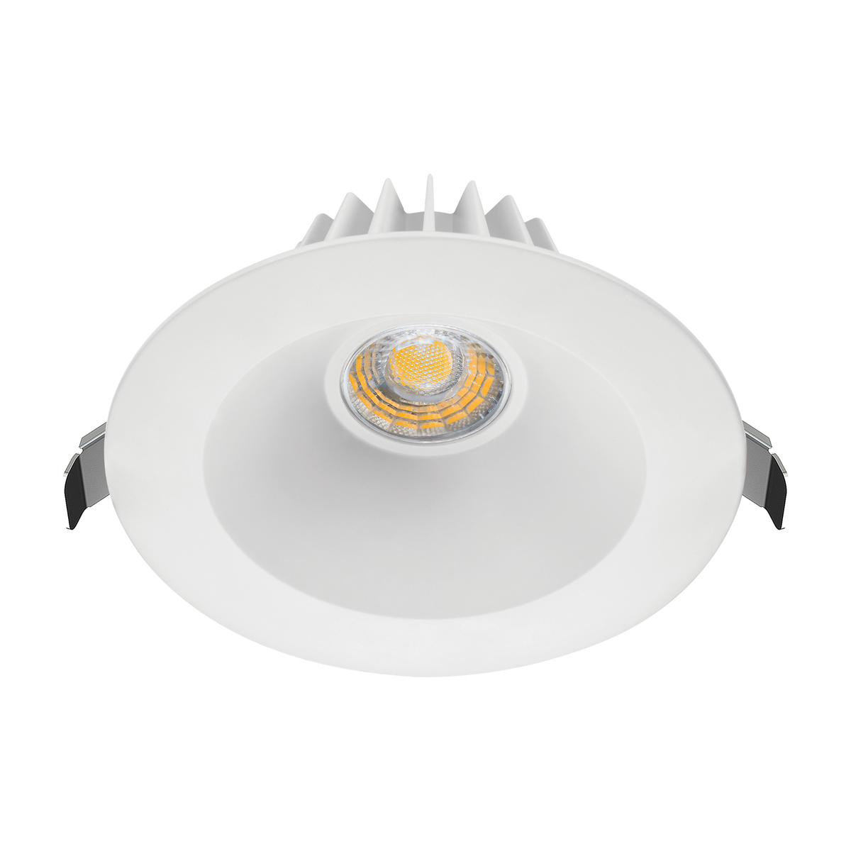 Luxrite LR23315 6" Regressed Round Canless Spotlight - 5 CCT & 3 Wattage Selectable
