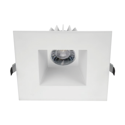 Luxrite LR23317 6" Regressed Square Canless Spotlight - 5 CCT & 3 Wattage Selectable