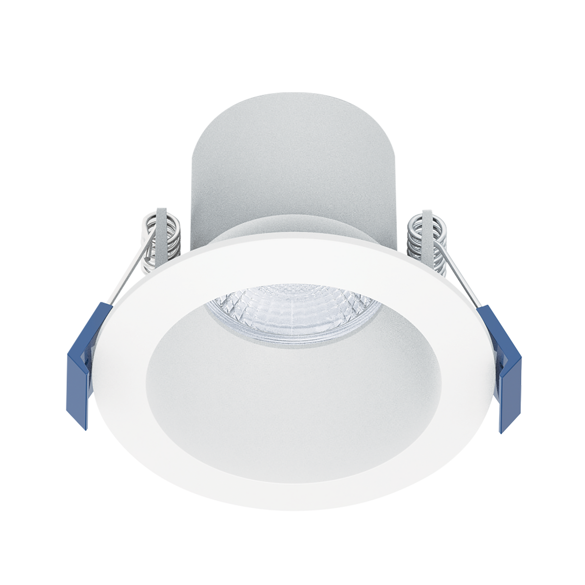 Luxrite LR23320 8W 3" Regressed Canless Spotlight - Round White - 5 CCT Select