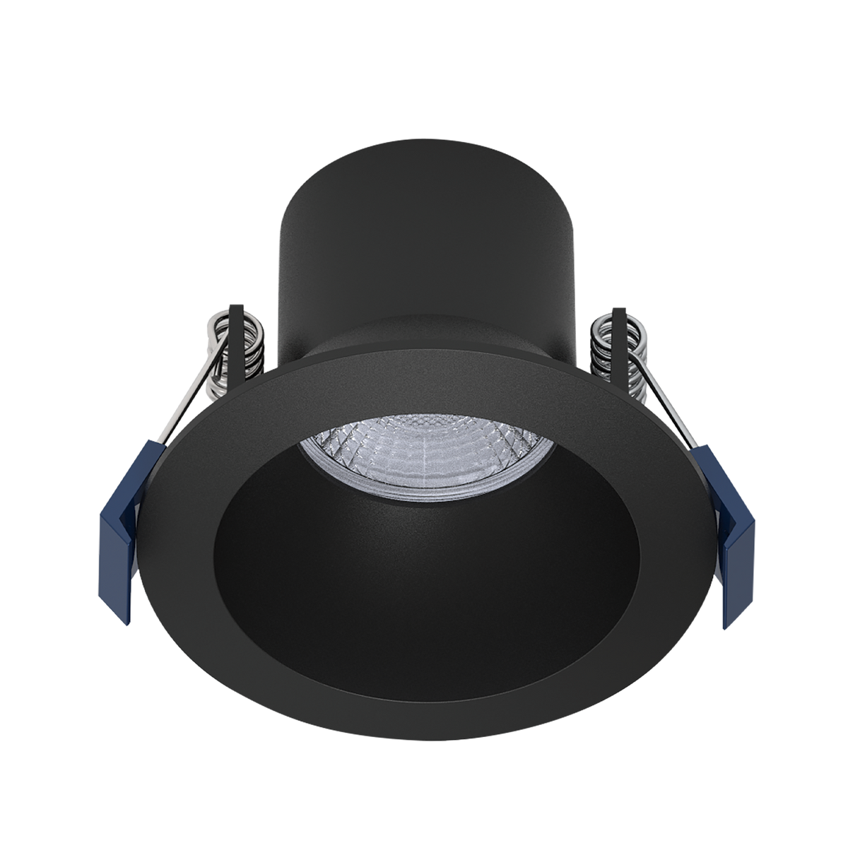 Luxrite LR23321 8W 3" Regressed Canless Spotlight - Round Black - 5 CCT Select