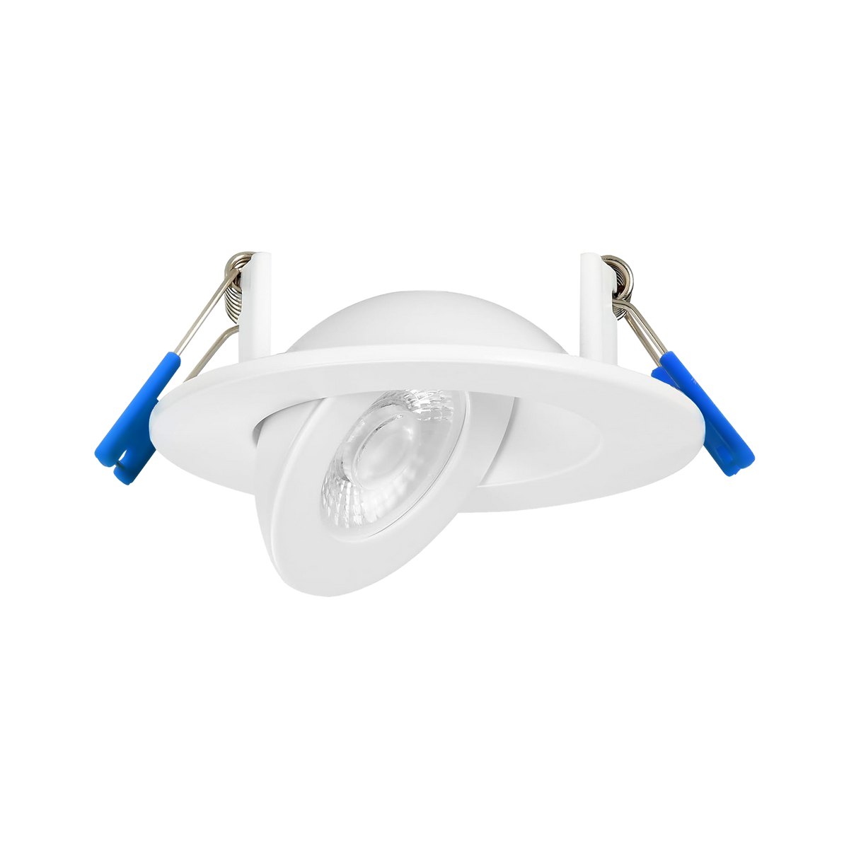 Luxrite LR23331 3" Recessed Floating Gimbal - 5 CCT Selectable Round Trim