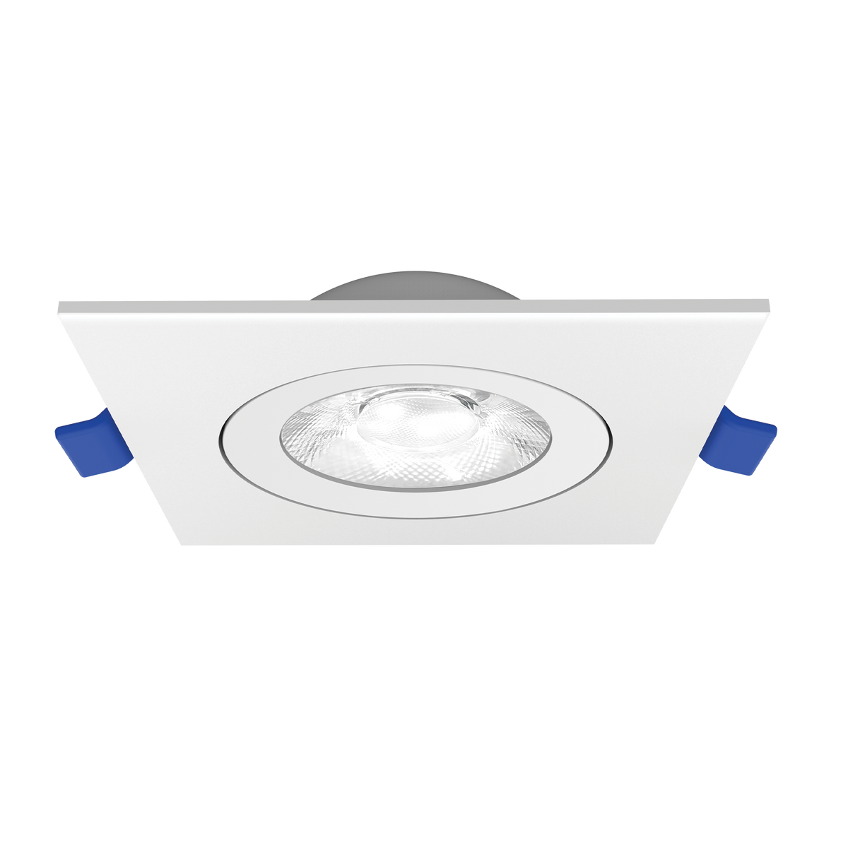 Luxrite LR23335 4" Recessed Floating Gimbal - 5 CCT Selectable Square Trim