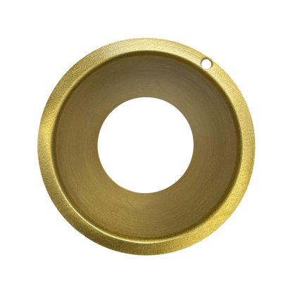 Luxrite LR23421 2" Regressed Interchangeable Canless Spotlight Brass Reflector