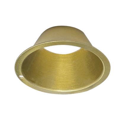 Luxrite LR23421 2" Regressed Interchangeable Canless Spotlight Brass Reflector