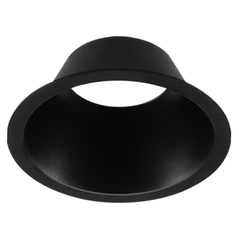 Luxrite LR23423 2" Regressed Interchangeable Canless Spotlight Black Reflector
