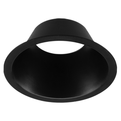 Luxrite LR23423 2" Regressed Interchangeable Canless Spotlight Black Reflector