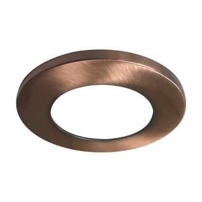 Luxrite LR23431 2" Regressed Interchangeable Canless Spotlight Round Copper Trim