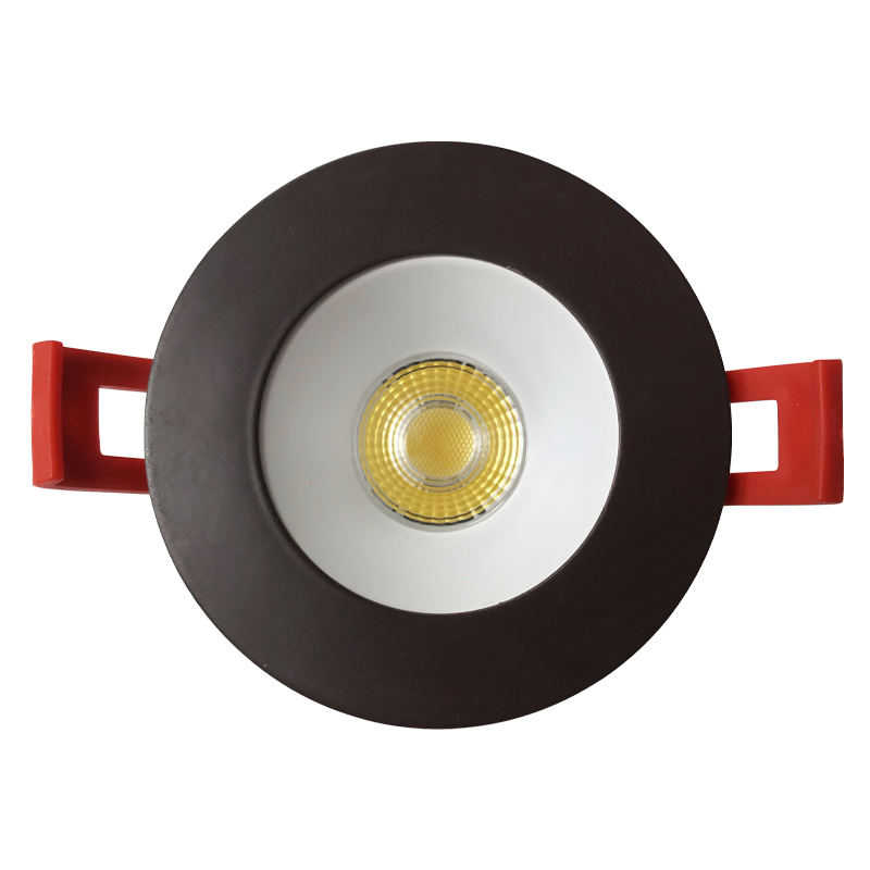 Luxrite LR23432 2" Regressed Interchangeable Canless Spotlight Round Bronze Trim