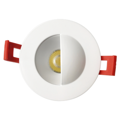 Luxrite LR23441 2" Regressed Interchangeable Canless Spotlight Round Wall Washer Trim