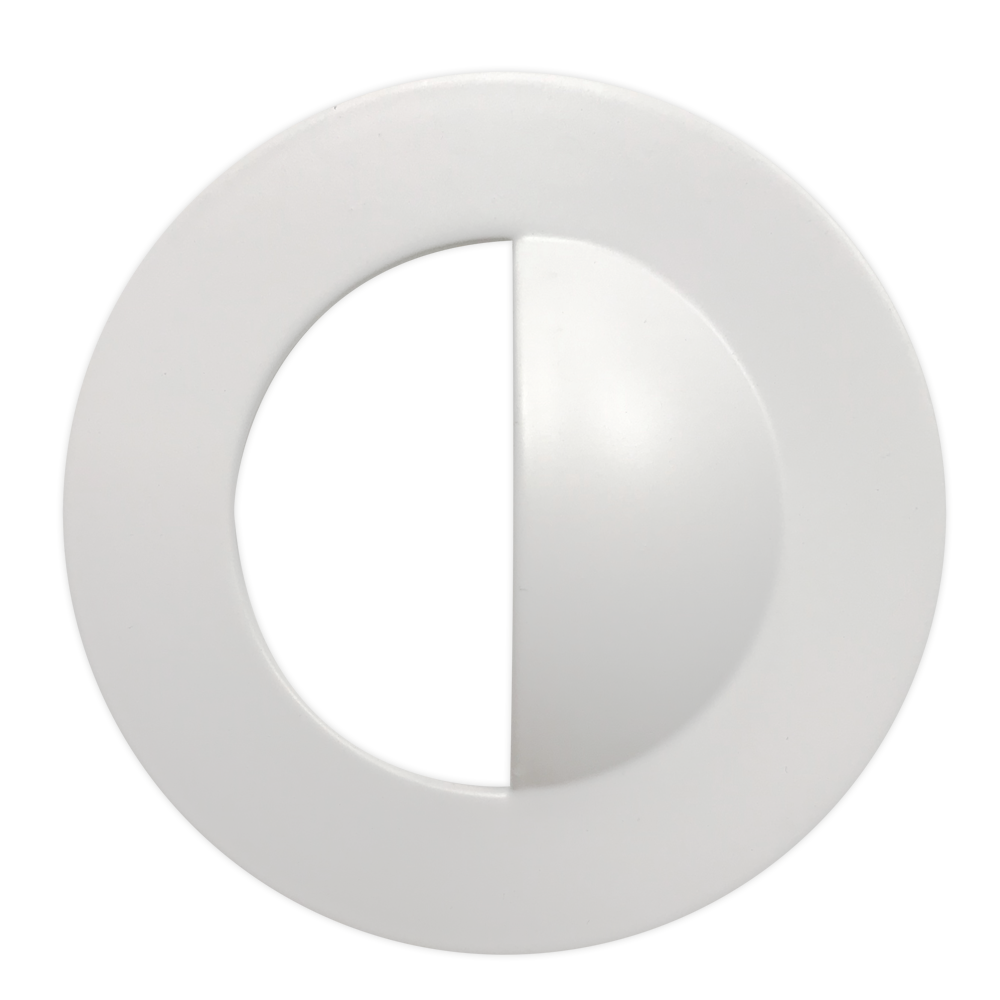 Luxrite LR23441 2" Regressed Interchangeable Canless Spotlight Round Wall Washer Trim