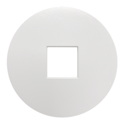 Luxrite LR23443 2" Regressed Interchangeable Canless Spotlight Round Square Hole Trim