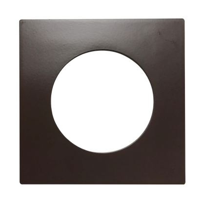 Luxrite LR23452 2" Regressed Interchangeable Canless Spotlight Square Bronze Trim