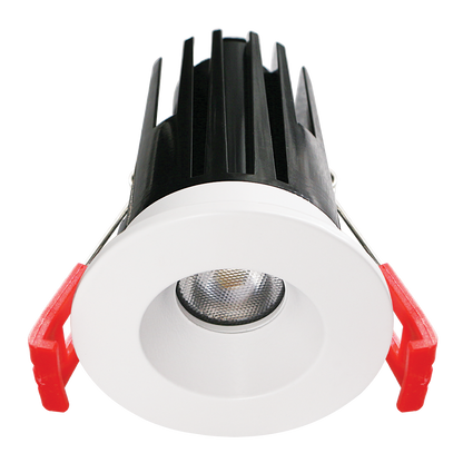 Luxrite LR23460 7W 1" Regressed 5CCT Interchangeable Canless Spotlight