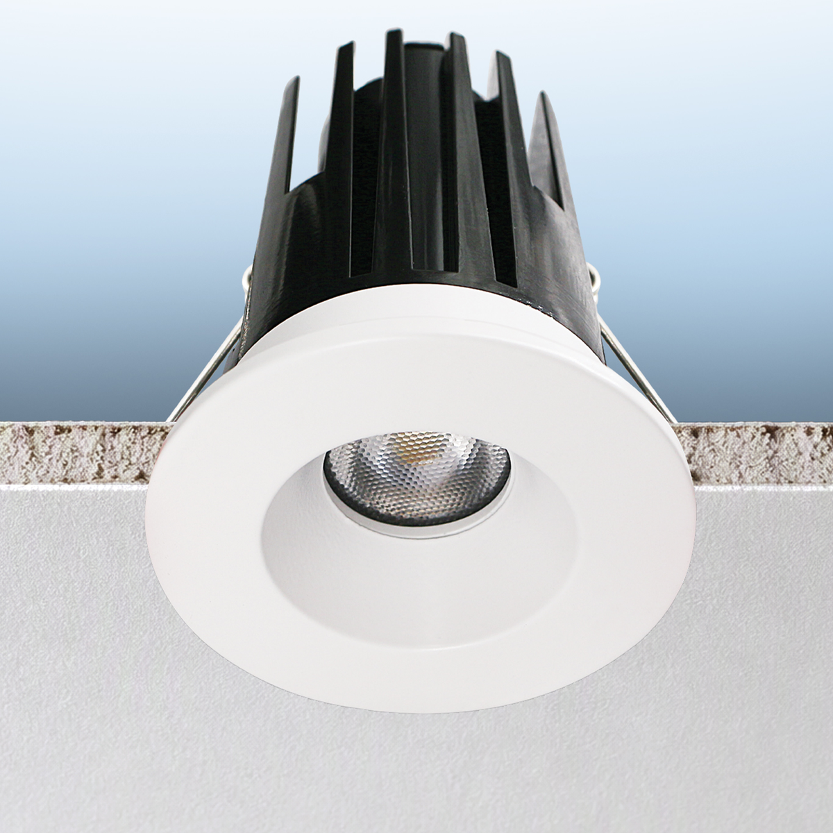Luxrite LR23460 7W 1" Regressed 5CCT Interchangeable Canless Spotlight