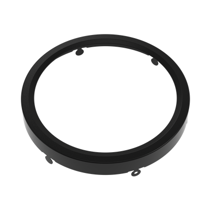 Luxrite LR23540 5" Slim Surface Mount Trim Black