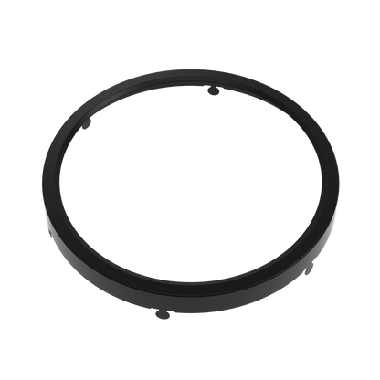 Luxrite LR23542 7" Slim Surface Mount Trim Black