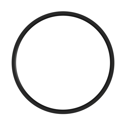 Luxrite LR23546 12" Slim Surface Mount Trim Black