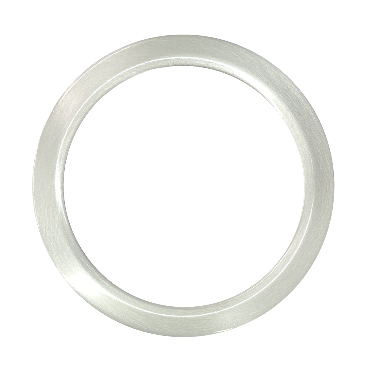 Luxrite LR23688 9" Slim Surface Mount Trim Brushed Nickel