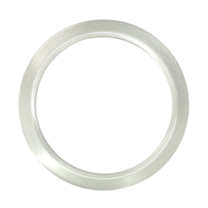 Luxrite LR23688 9" Slim Surface Mount Trim Brushed Nickel