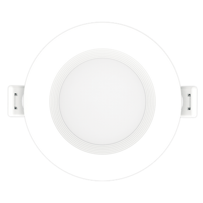 Luxrite LR23730 6W 3" Mini Panel Round 5CCT Baffled Canless Wafer Spotlight