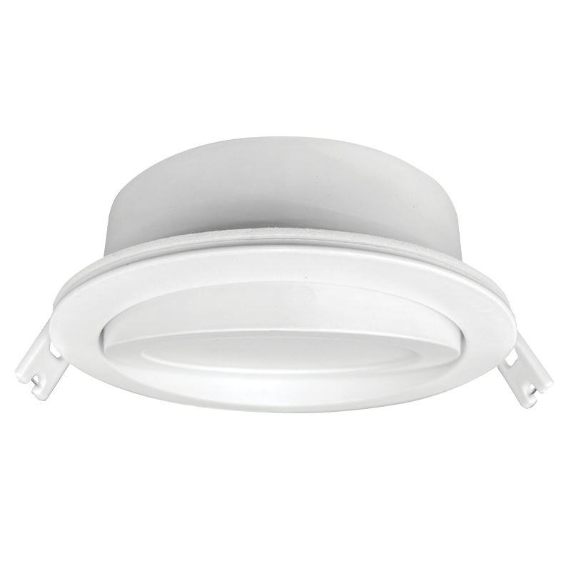 Luxrite LR23742 12W 4" Mini Panel Round 5CCT HO Gimbal Canless Wafer Spotlight