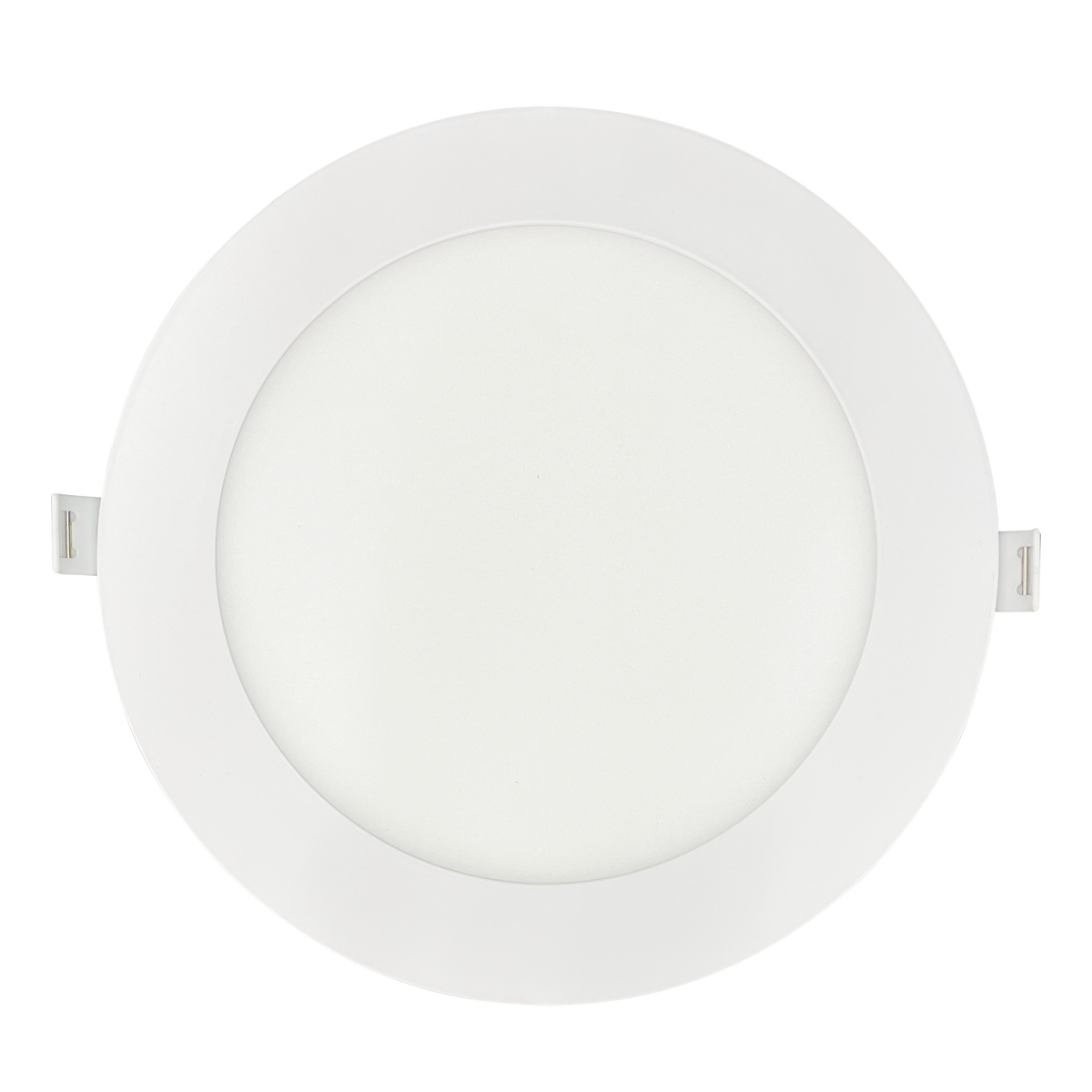 Luxrite LR23745 15W 6" Mini Panel Round 5CCT High Output Smooth Canless Wafer Spotlight